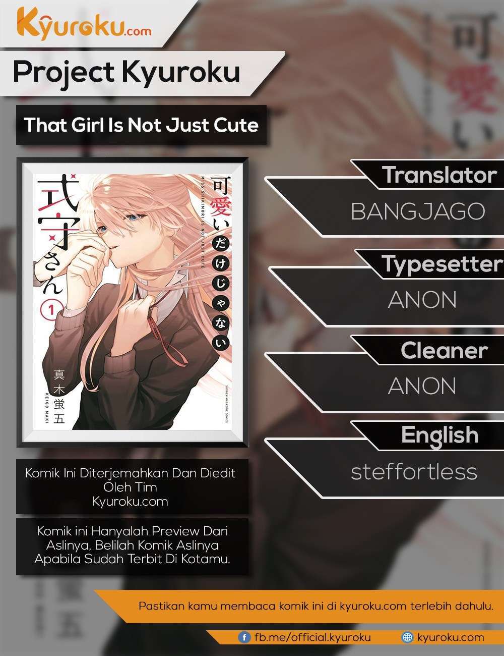 That Girl Is Not Just Cute Chapter 26 - Mangakyo