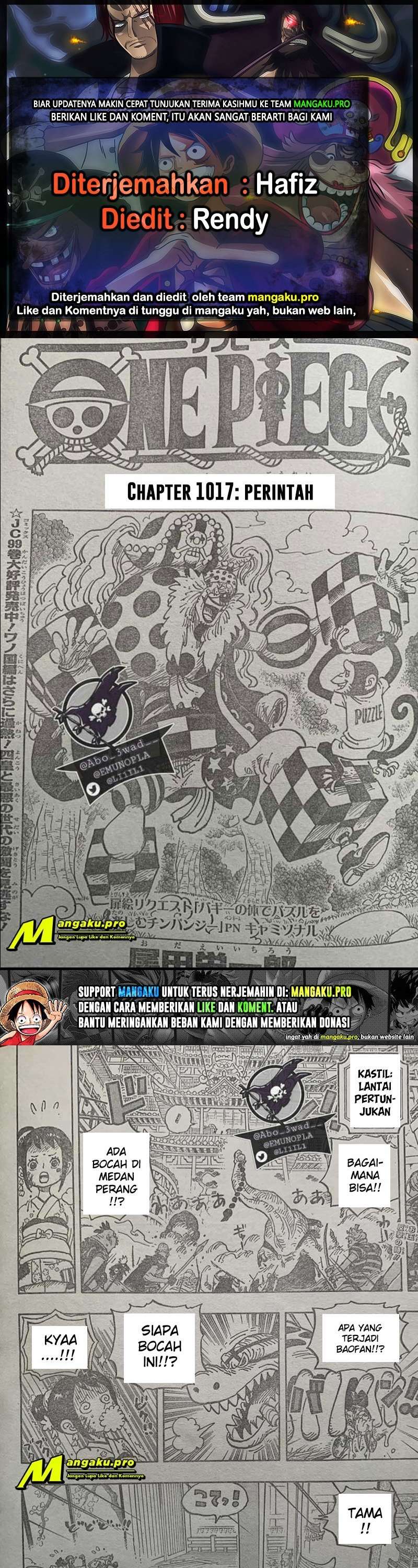 One Piece Chapter 1017 Lq Mangakyo