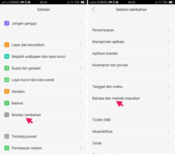 Cara Mengubah Bahasa di HP Oppo Tanpa Aplikasi