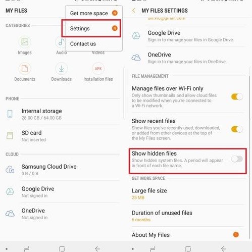 Cara Menghapus File Status WhatsApp di HP Oppo