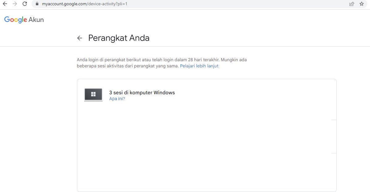  Logout Akun Google dari Website