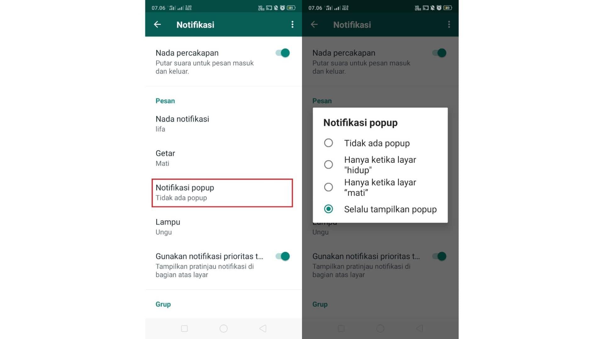 3 Cara Menampilkan Chat WhatsApp di Layar Utama HP Oppo