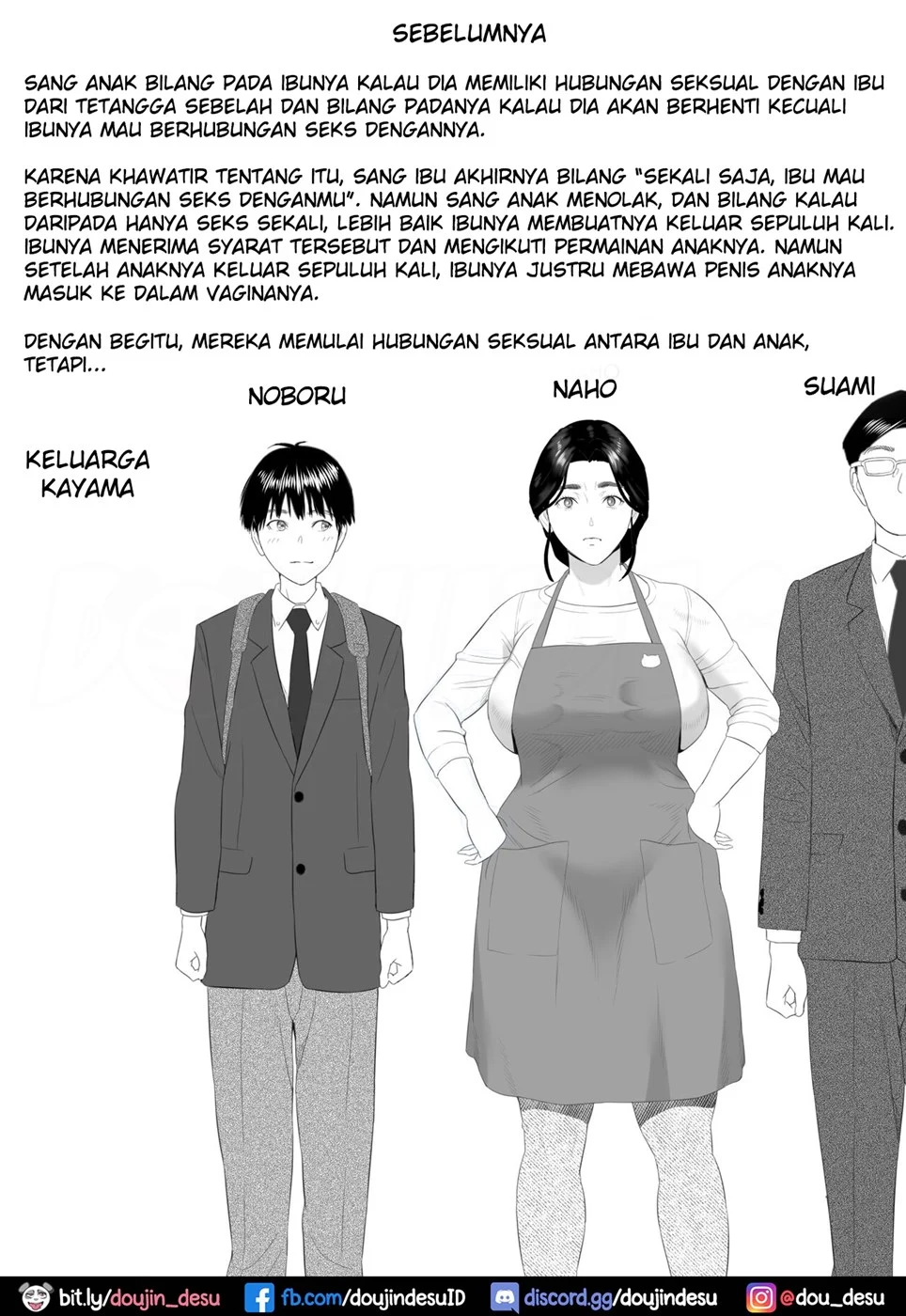 Boku Ga Okasanto Konna Koto Ni Natchau Hanashi Chapter 03 - Bahasa Indonesia