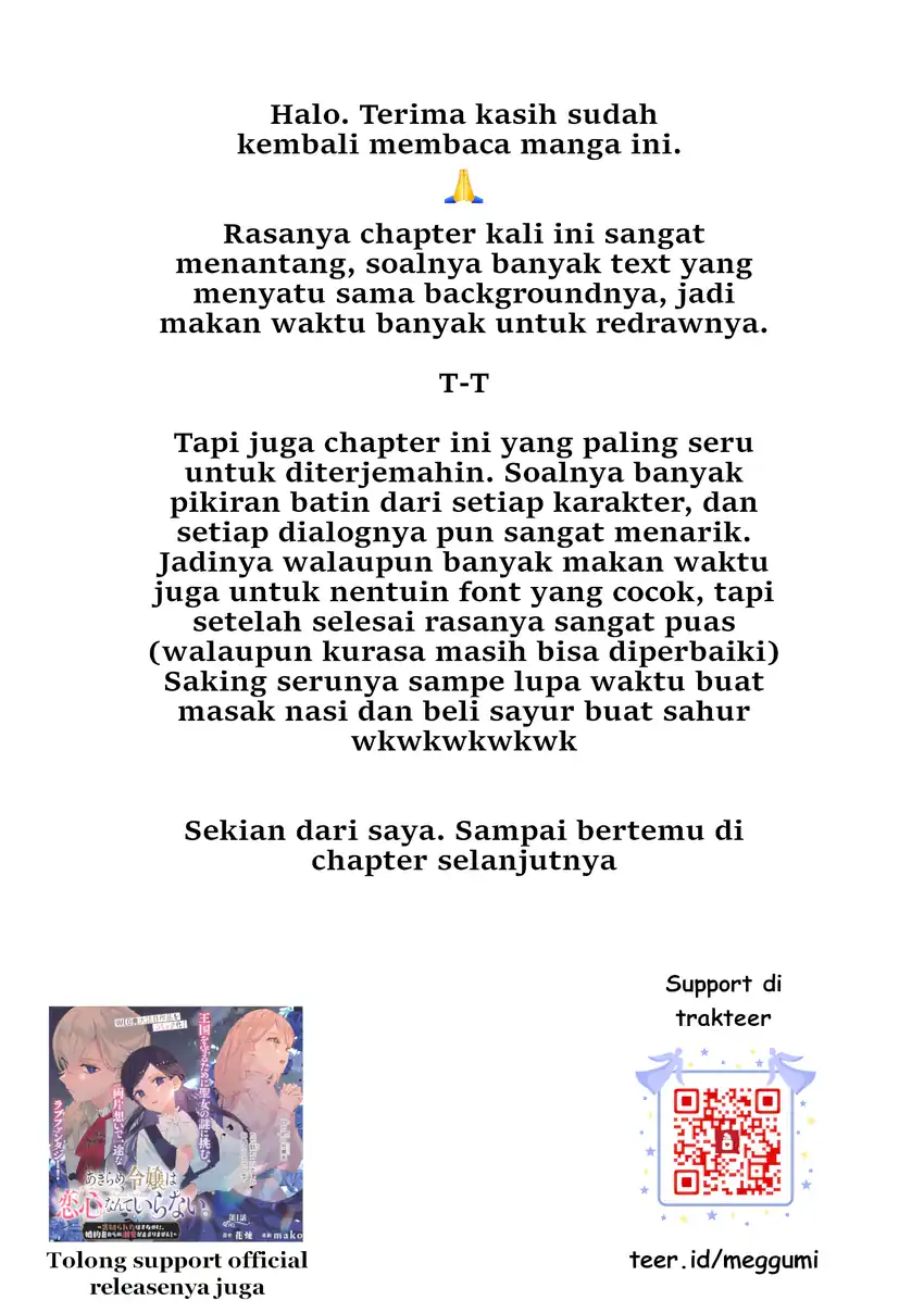 Akirame Reijo Wa Koigokoro Nante Iranai Uragirareta Hazunanoni, Konyakusha Kara No Dekiai Ga Tomarimasen! chapter 3.1 halaman 16
