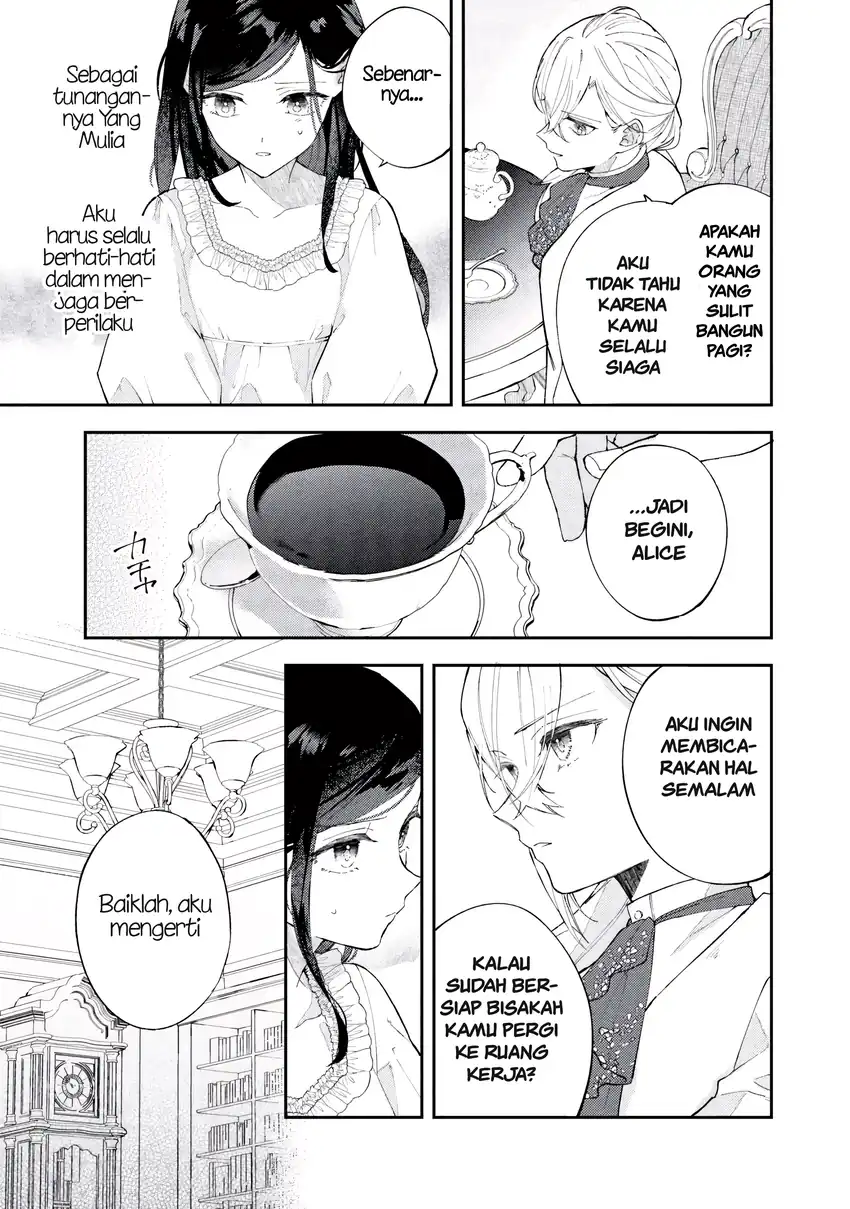 Akirame Reijo Wa Koigokoro Nante Iranai Uragirareta Hazunanoni, Konyakusha Kara No Dekiai Ga Tomarimasen! chapter 7.1 halaman 9