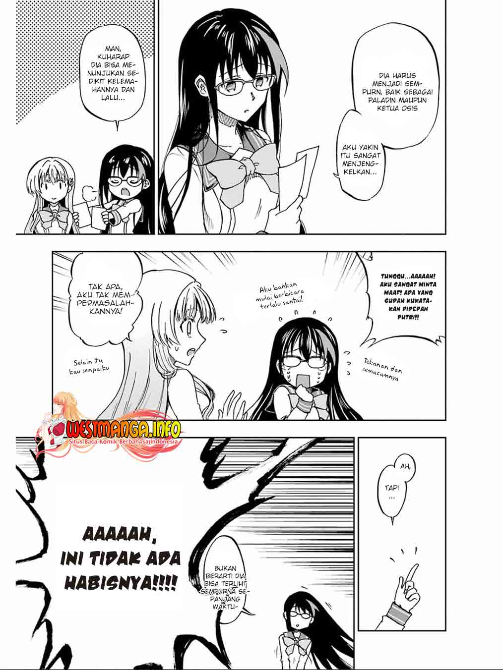 Ankoku Kishi no Ore desu Ga Saikyou no Seikishi wo Mezashimasu chapter 17 halaman 9