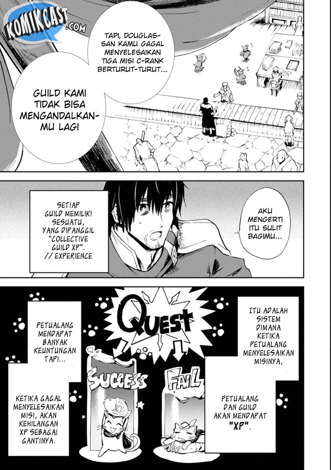 Boukensha License o Hakudatsu Sareta Ossan Dakedo Manamusume ga Dekita no de Nonbiri Jinsei chapter 1.1 halaman 10