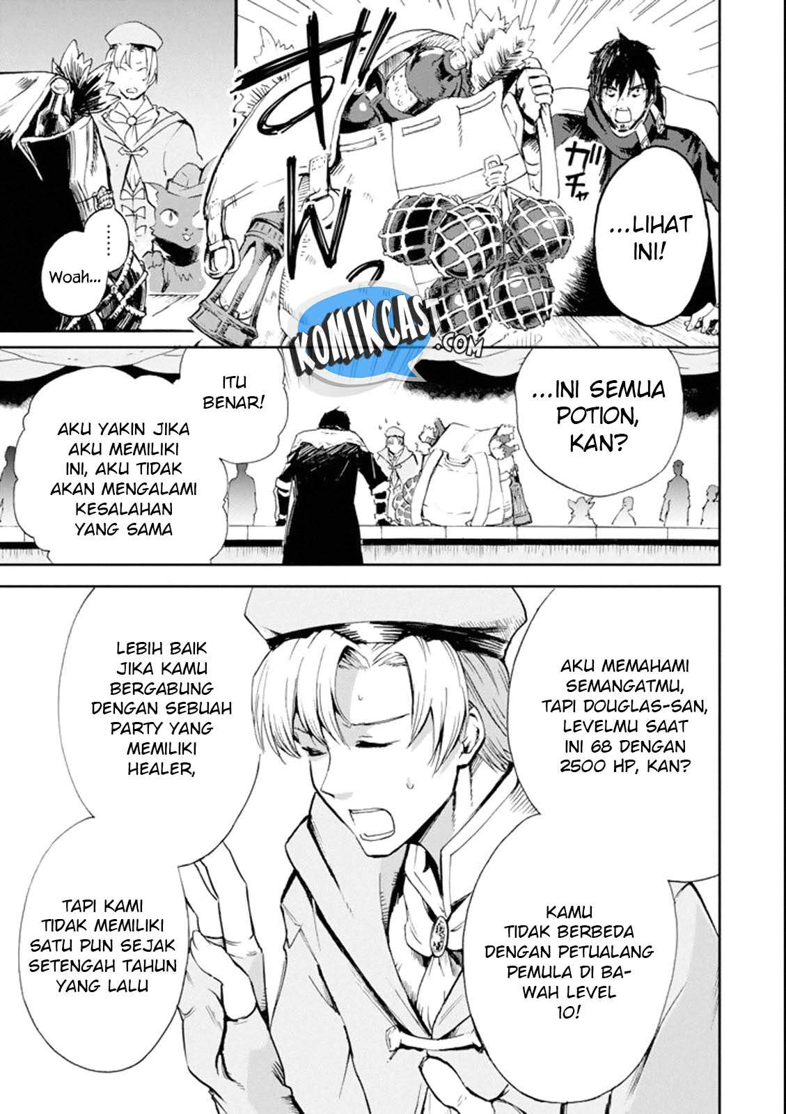 Boukensha License o Hakudatsu Sareta Ossan Dakedo Manamusume ga Dekita no de Nonbiri Jinsei chapter 1.1 halaman 14
