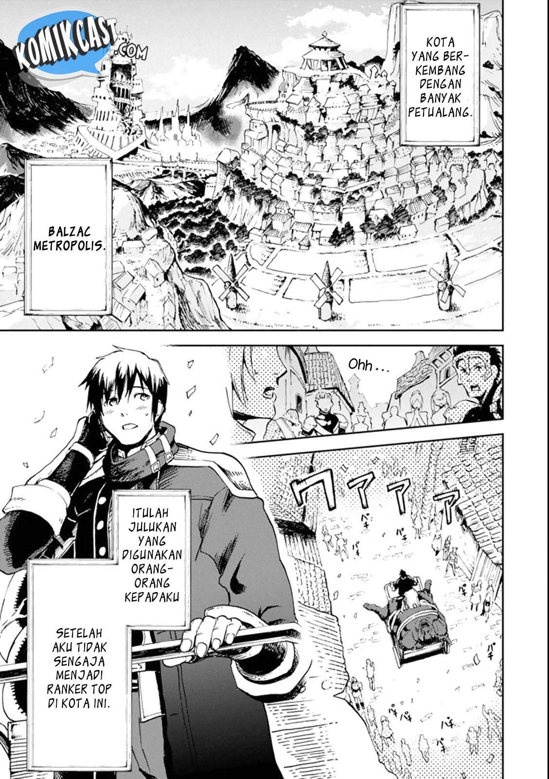 Boukensha License o Hakudatsu Sareta Ossan Dakedo Manamusume ga Dekita no de Nonbiri Jinsei chapter 1.1 halaman 6