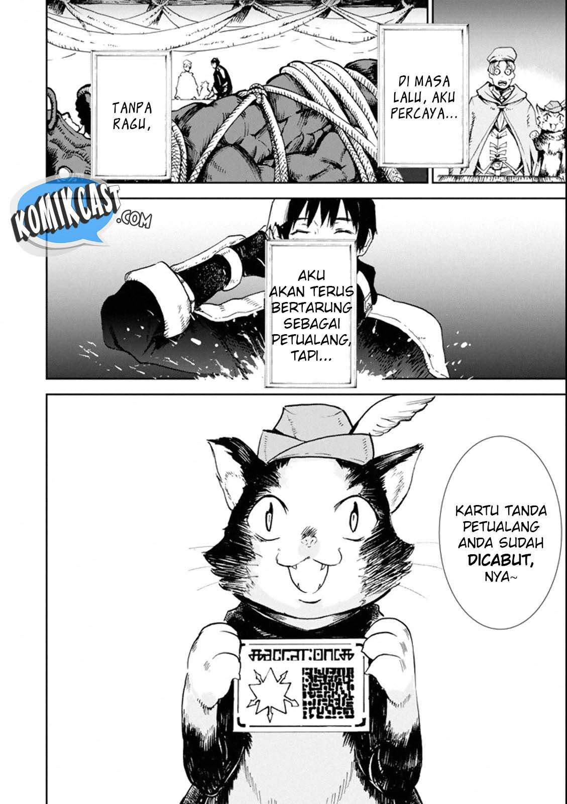 Boukensha License o Hakudatsu Sareta Ossan Dakedo Manamusume ga Dekita no de Nonbiri Jinsei chapter 1.1 halaman 7