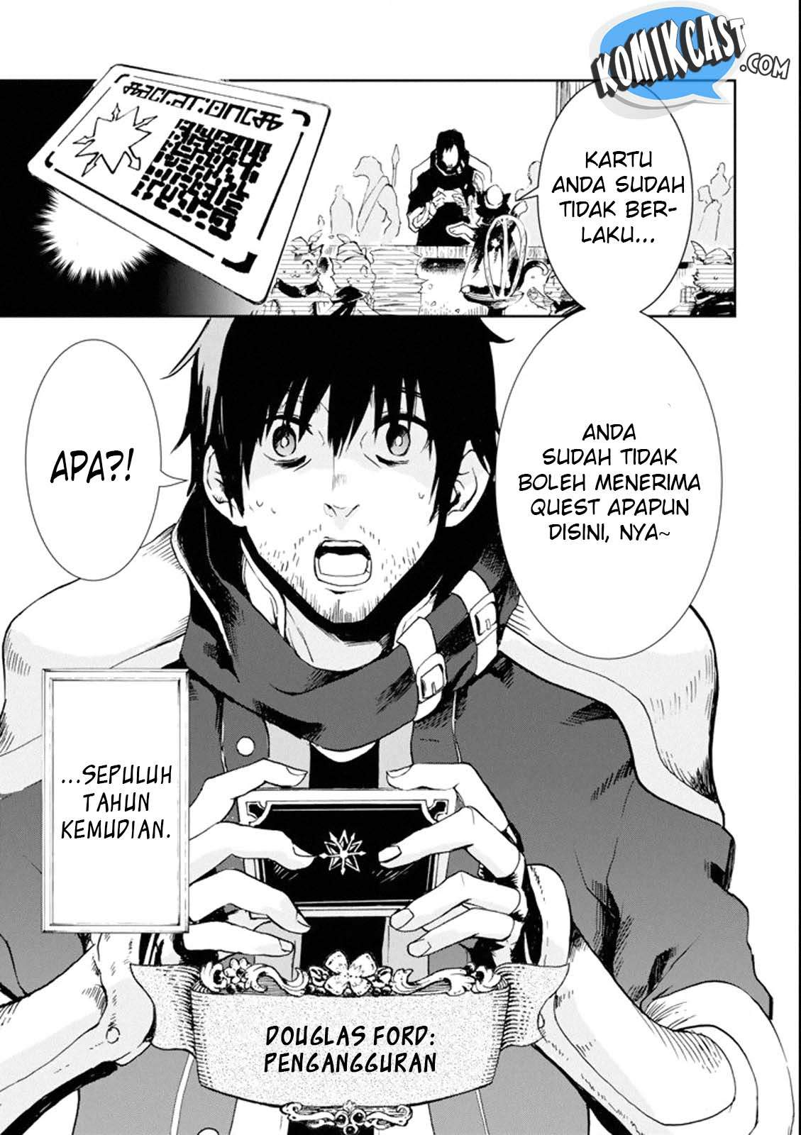 Boukensha License o Hakudatsu Sareta Ossan Dakedo Manamusume ga Dekita no de Nonbiri Jinsei chapter 1.1 halaman 8