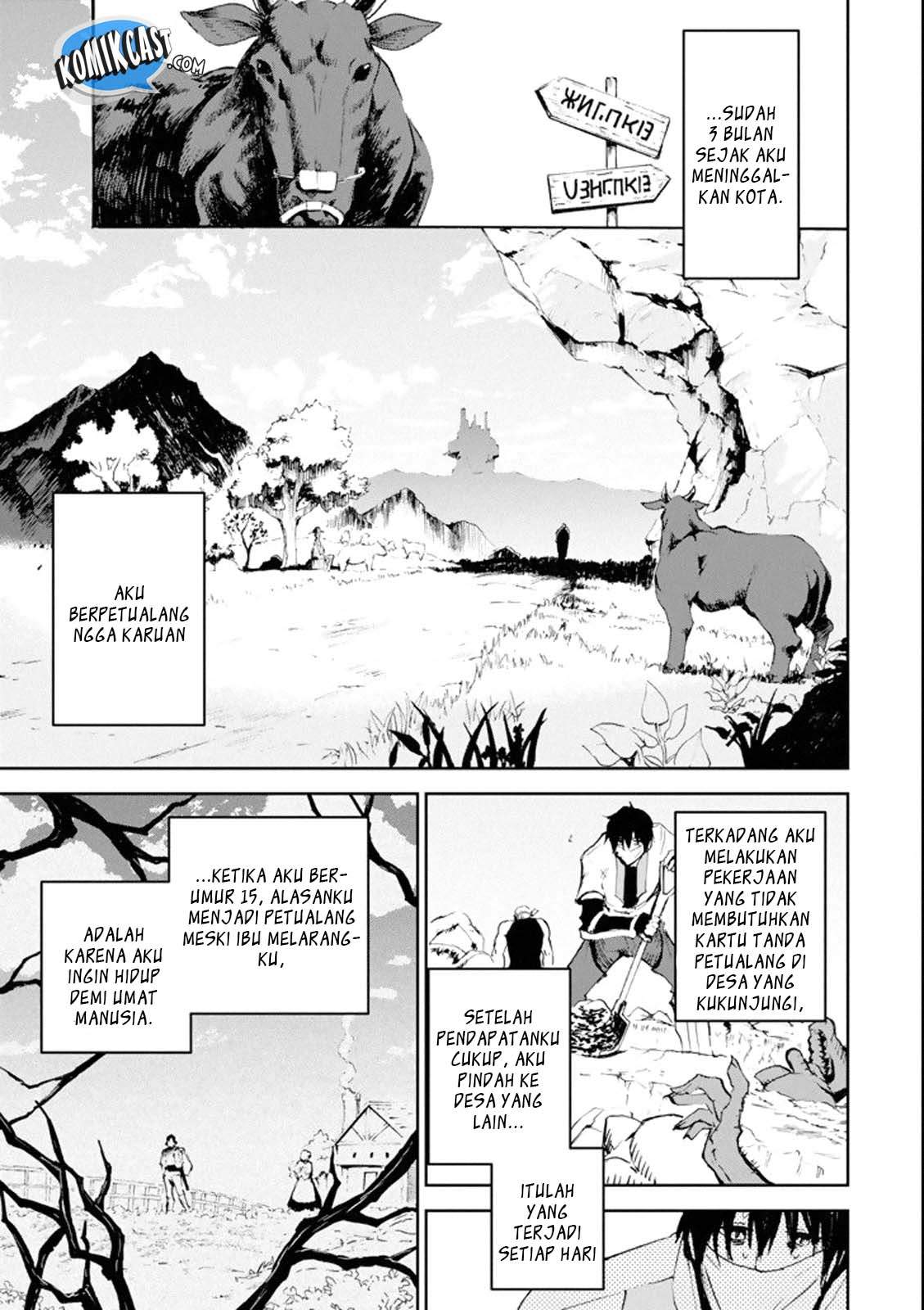 Boukensha License o Hakudatsu Sareta Ossan Dakedo Manamusume ga Dekita no de Nonbiri Jinsei chapter 1.2 halaman 11