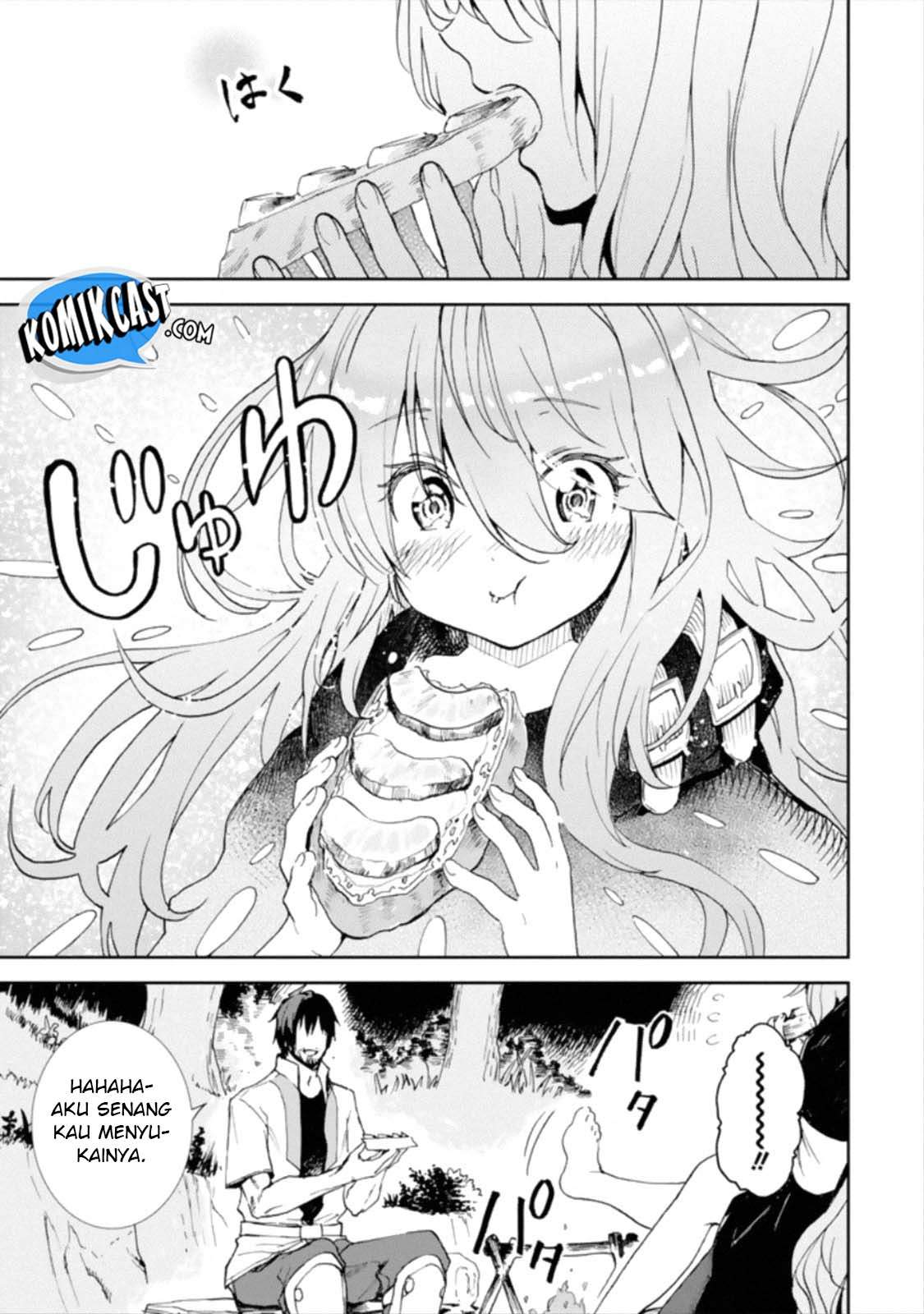 Boukensha License o Hakudatsu Sareta Ossan Dakedo Manamusume ga Dekita no de Nonbiri Jinsei chapter 1.5 halaman 11