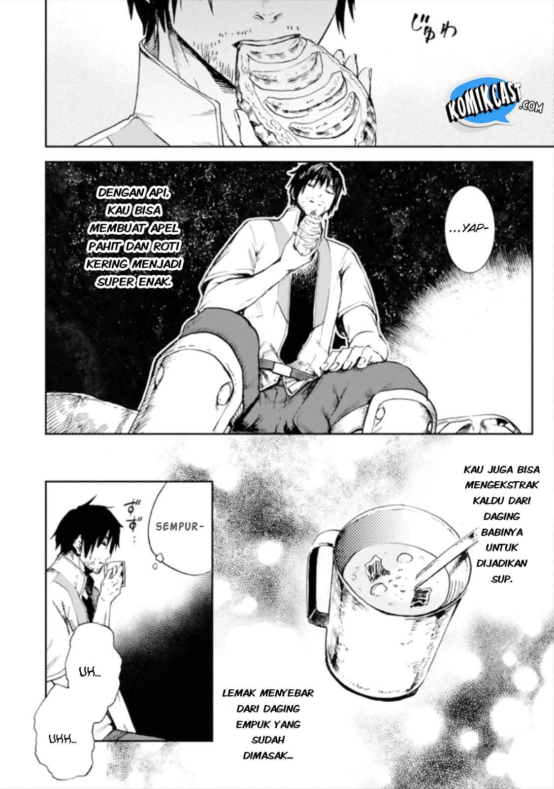Boukensha License o Hakudatsu Sareta Ossan Dakedo Manamusume ga Dekita no de Nonbiri Jinsei chapter 1.5 halaman 12