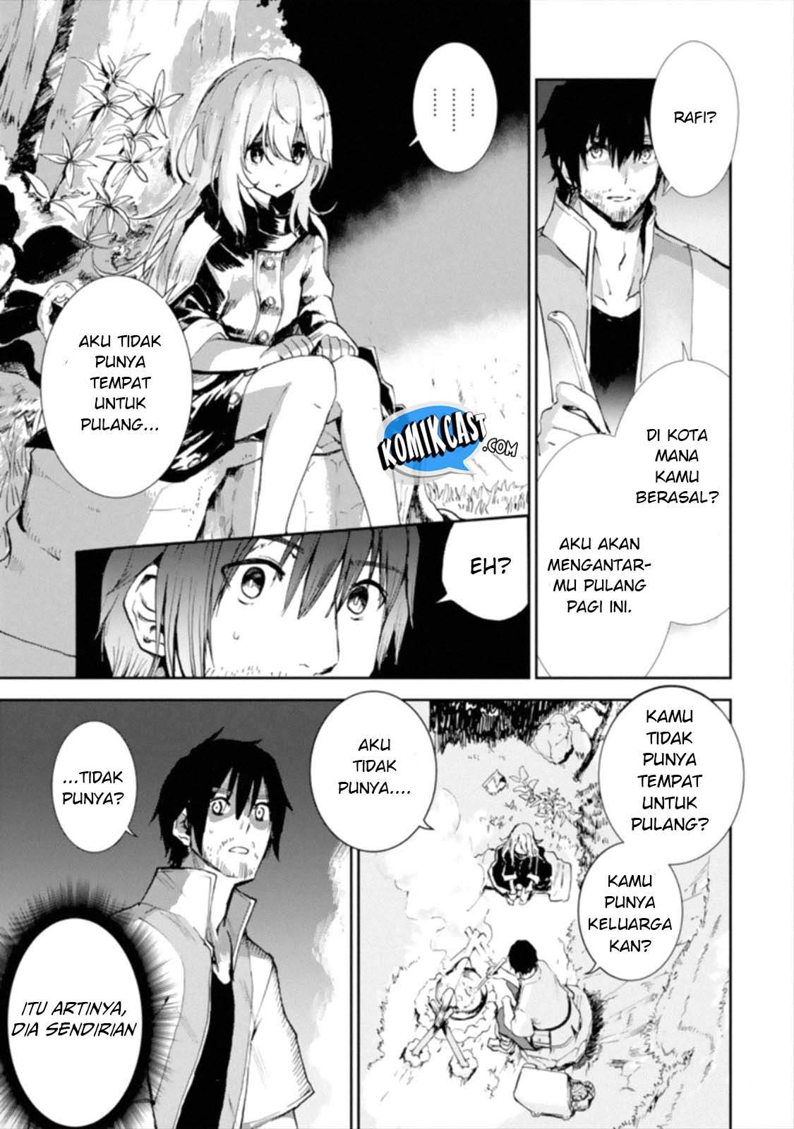 Boukensha License o Hakudatsu Sareta Ossan Dakedo Manamusume ga Dekita no de Nonbiri Jinsei chapter 1.5 halaman 5
