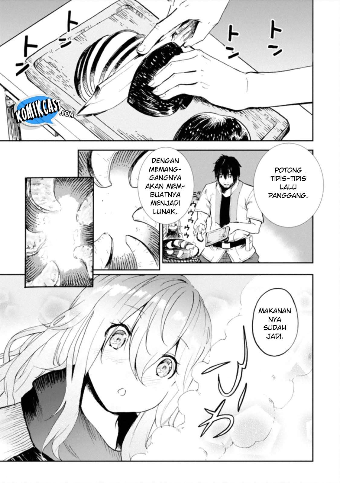 Boukensha License o Hakudatsu Sareta Ossan Dakedo Manamusume ga Dekita no de Nonbiri Jinsei chapter 1.5 halaman 9
