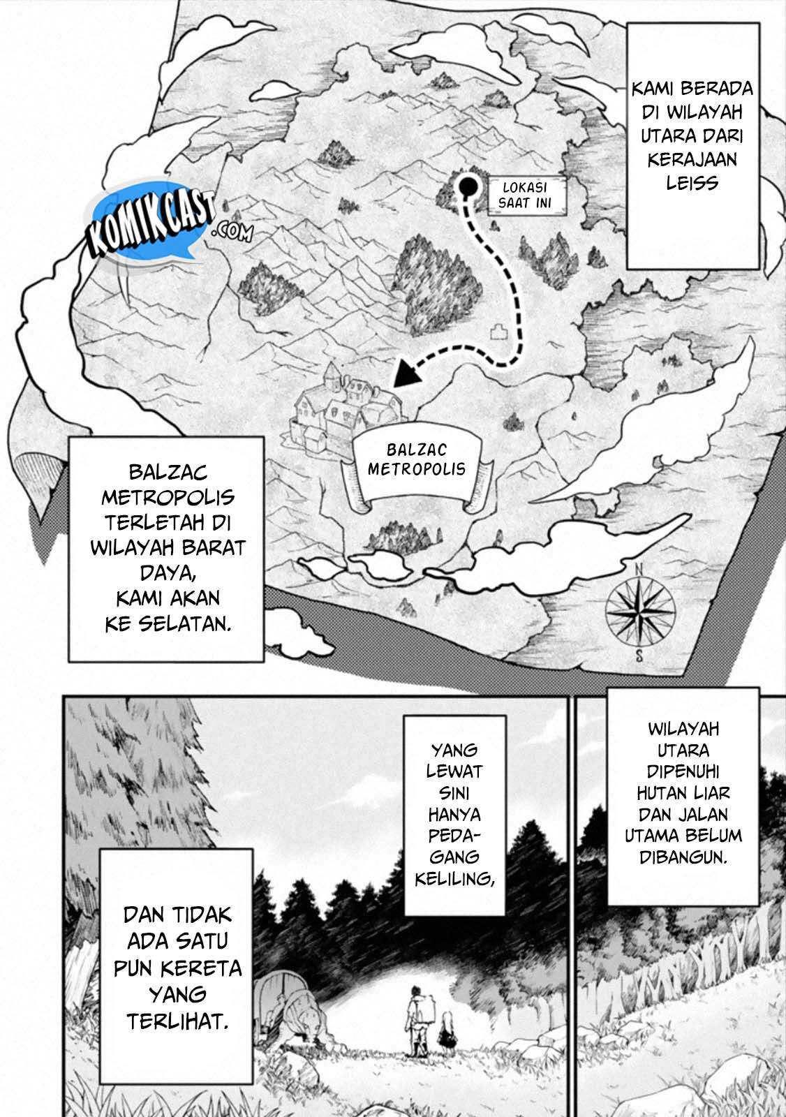 Boukensha License o Hakudatsu Sareta Ossan Dakedo Manamusume ga Dekita no de Nonbiri Jinsei chapter 2.1 halaman 7