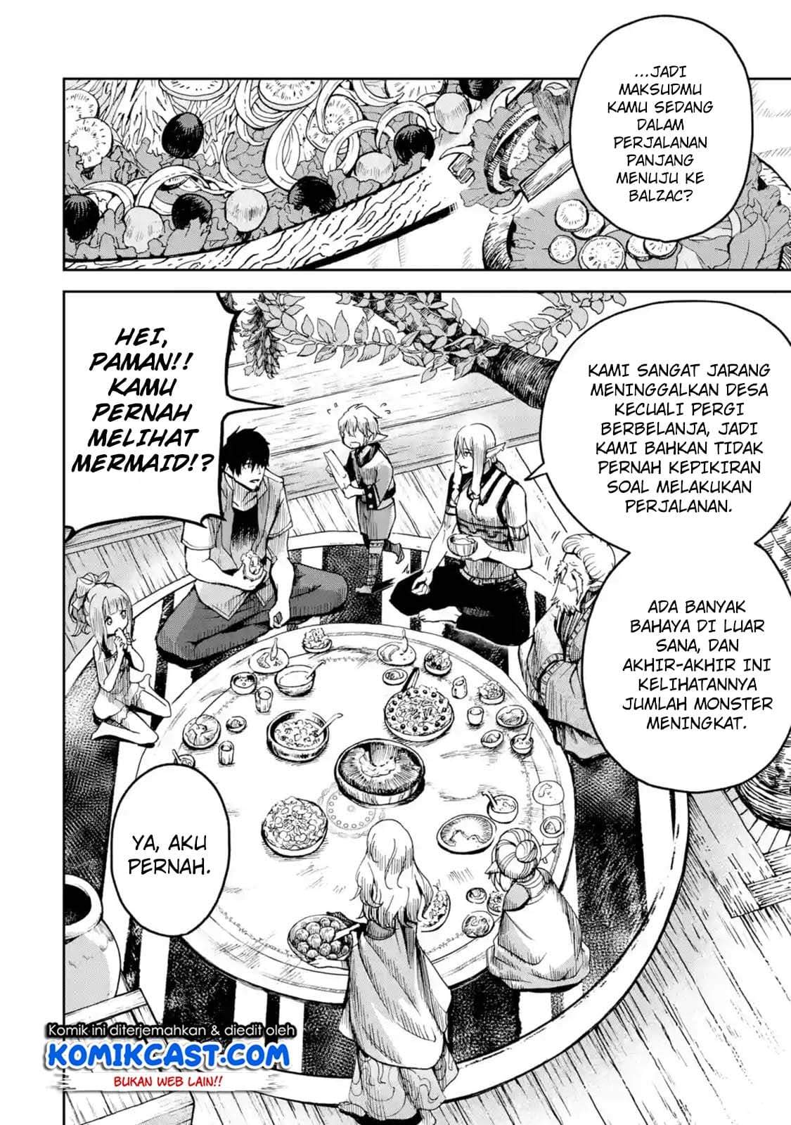 Boukensha License o Hakudatsu Sareta Ossan Dakedo Manamusume ga Dekita no de Nonbiri Jinsei chapter 6.3 halaman 4