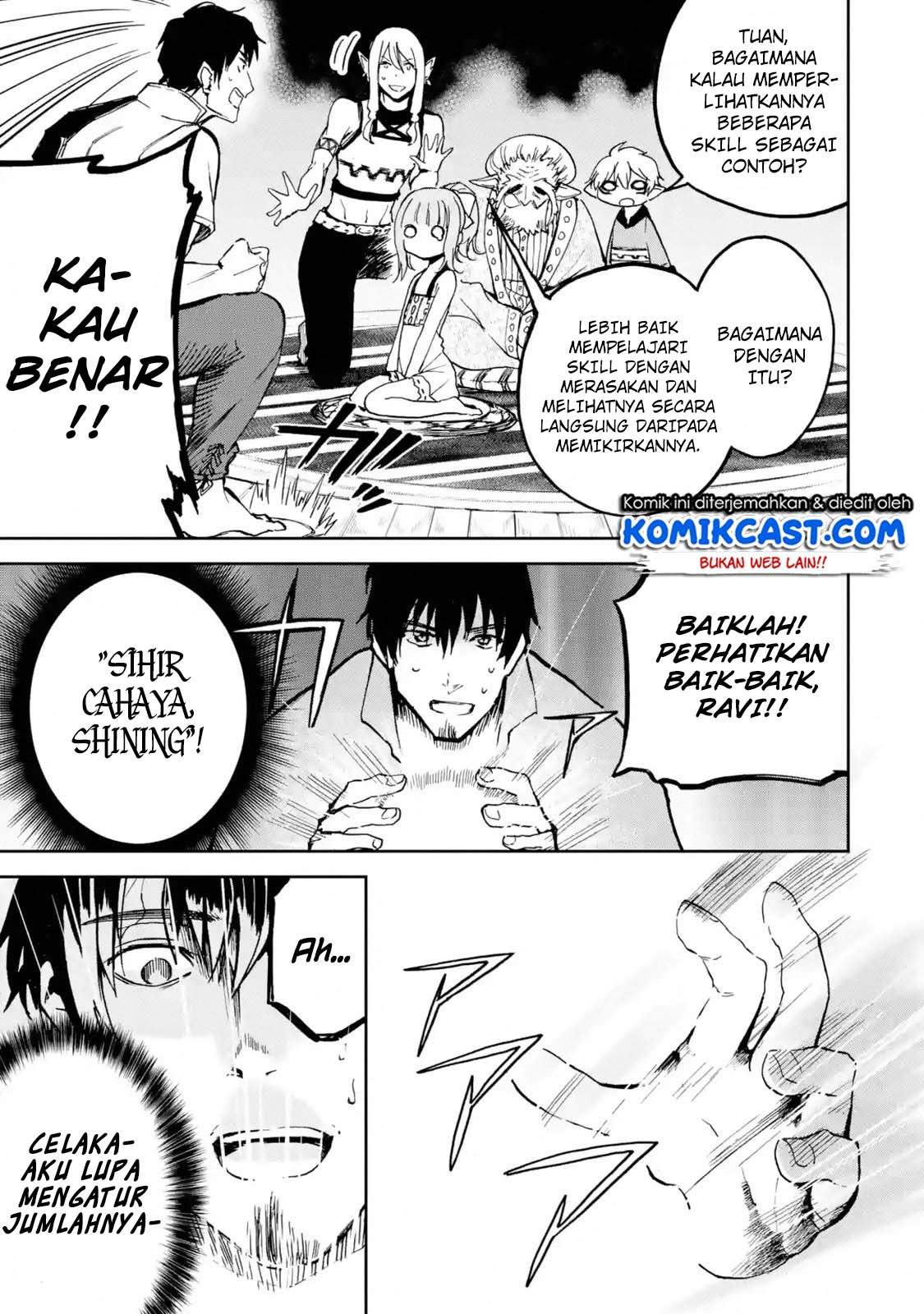 Boukensha License o Hakudatsu Sareta Ossan Dakedo Manamusume ga Dekita no de Nonbiri Jinsei chapter 6.4 halaman 5
