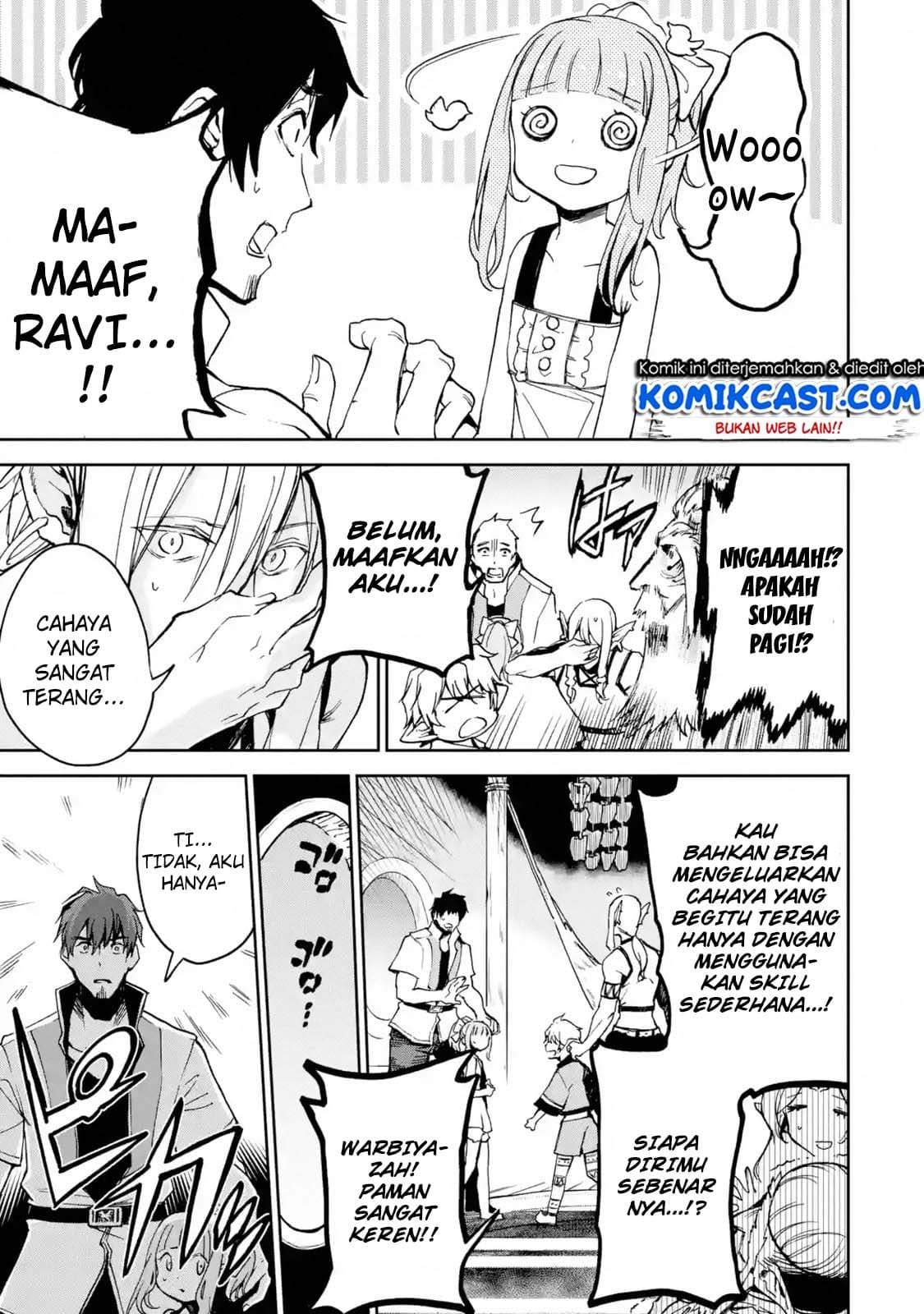 Boukensha License o Hakudatsu Sareta Ossan Dakedo Manamusume ga Dekita no de Nonbiri Jinsei chapter 6.4 halaman 7