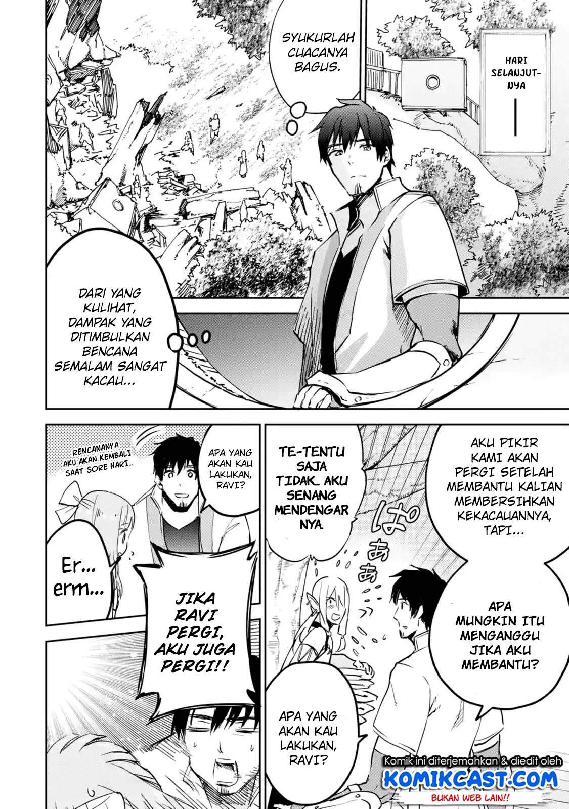 Boukensha License o Hakudatsu Sareta Ossan Dakedo Manamusume ga Dekita no de Nonbiri Jinsei chapter 7.2 halaman 9