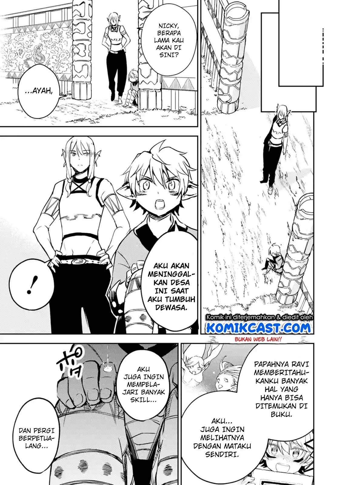 Boukensha License o Hakudatsu Sareta Ossan Dakedo Manamusume ga Dekita no de Nonbiri Jinsei chapter 7.5 halaman 8