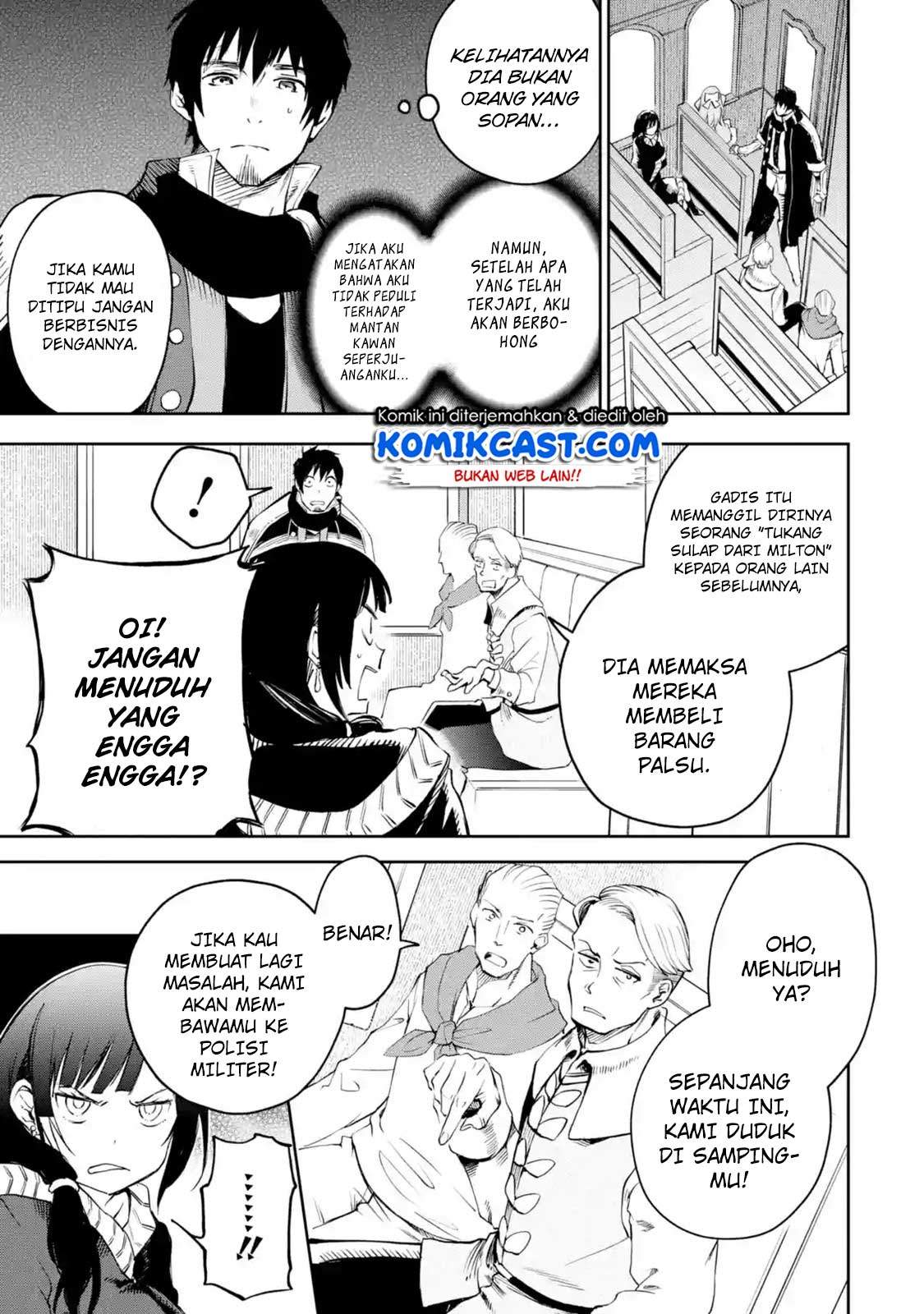 Boukensha License o Hakudatsu Sareta Ossan Dakedo Manamusume ga Dekita no de Nonbiri Jinsei chapter 8.1 halaman 8