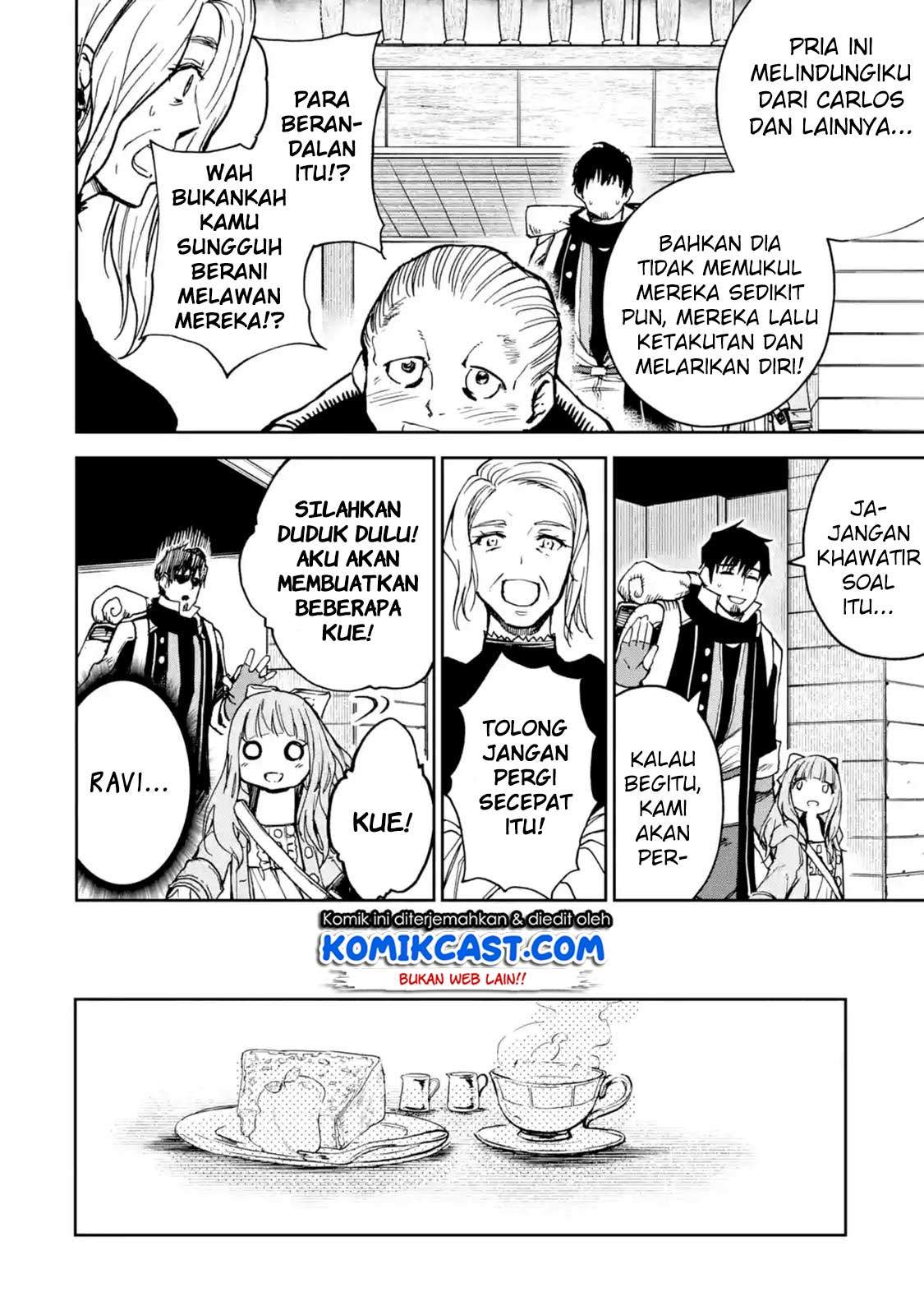 Boukensha License o Hakudatsu Sareta Ossan Dakedo Manamusume ga Dekita no de Nonbiri Jinsei chapter 8.3 halaman 5