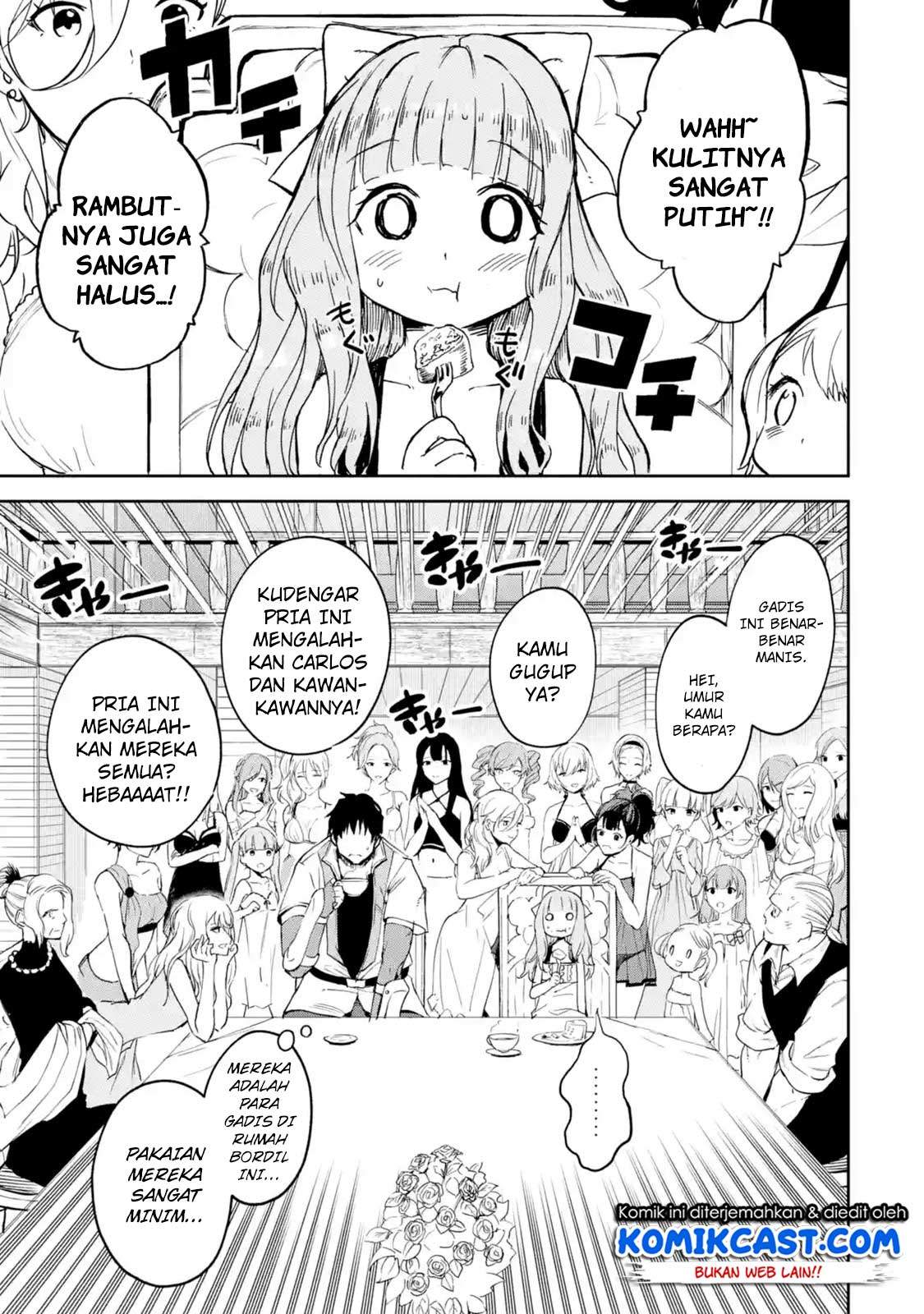 Boukensha License o Hakudatsu Sareta Ossan Dakedo Manamusume ga Dekita no de Nonbiri Jinsei chapter 8.3 halaman 6