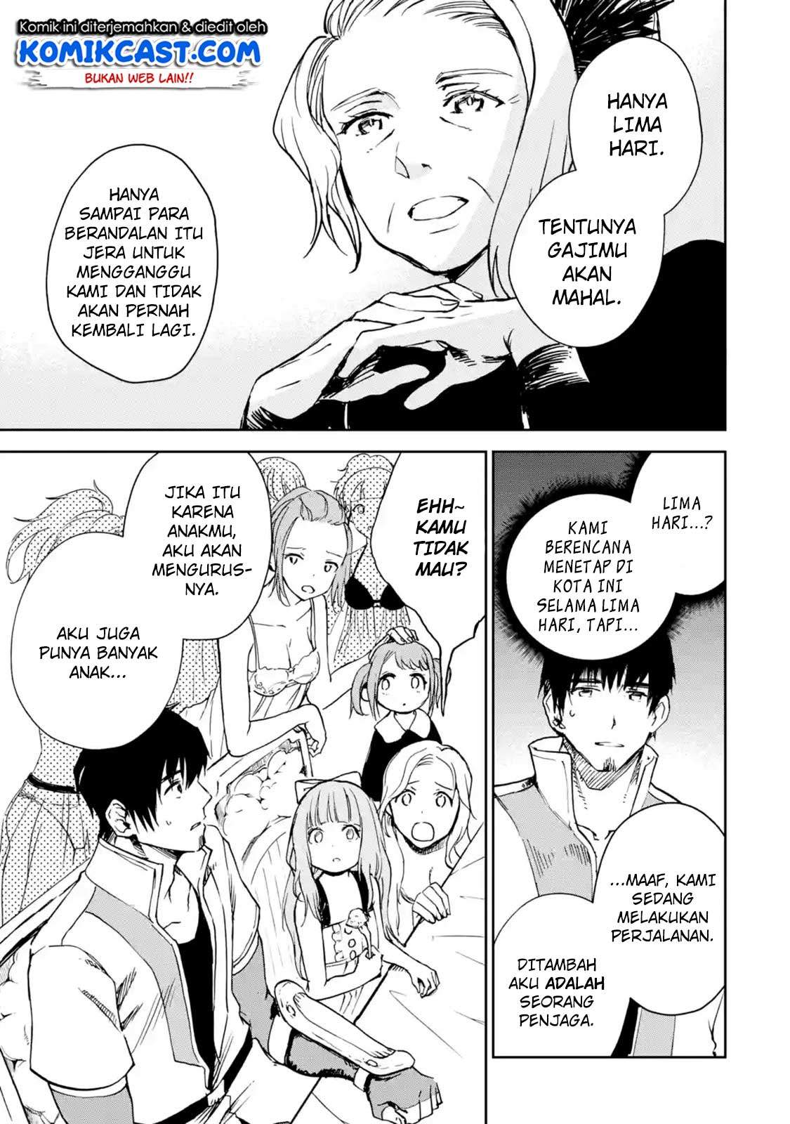 Boukensha License o Hakudatsu Sareta Ossan Dakedo Manamusume ga Dekita no de Nonbiri Jinsei chapter 8.3 halaman 8