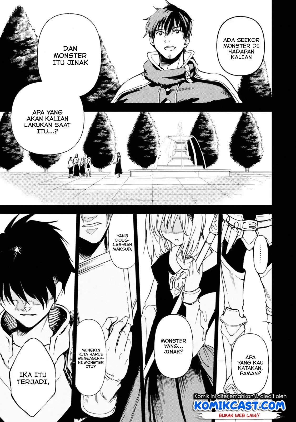 Boukensha License o Hakudatsu Sareta Ossan Dakedo Manamusume ga Dekita no de Nonbiri Jinsei chapter 12.1 halaman 9