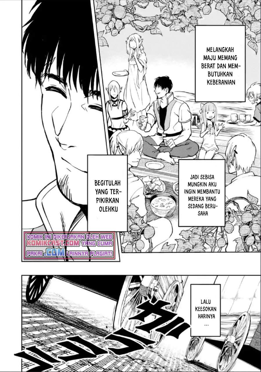 Boukensha License o Hakudatsu Sareta Ossan Dakedo Manamusume ga Dekita no de Nonbiri Jinsei chapter 30.1 halaman 23