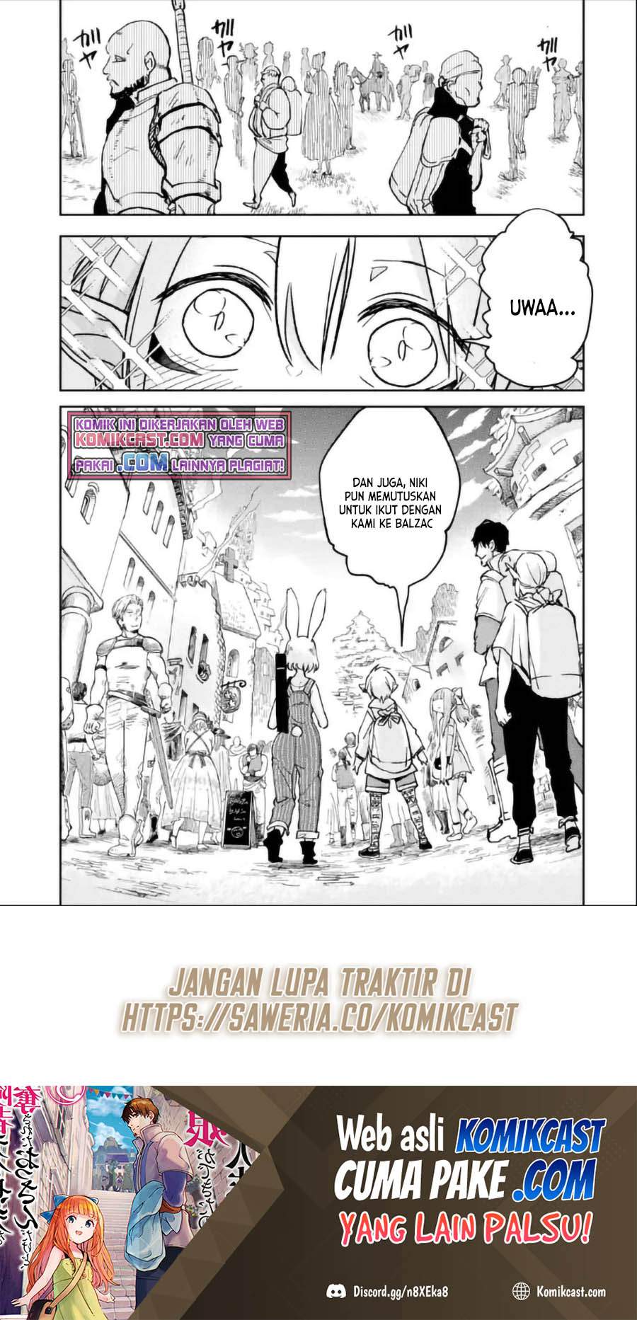 Boukensha License o Hakudatsu Sareta Ossan Dakedo Manamusume ga Dekita no de Nonbiri Jinsei chapter 30.1 halaman 26