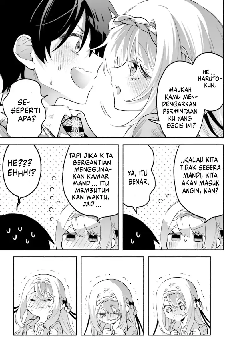 Cool na Megami-sama to Issho ni Sundara, Amayakashi Sugite Ponkotsu ni Shite Shimatta Ken ni Tsuite chapter 22 halaman 24