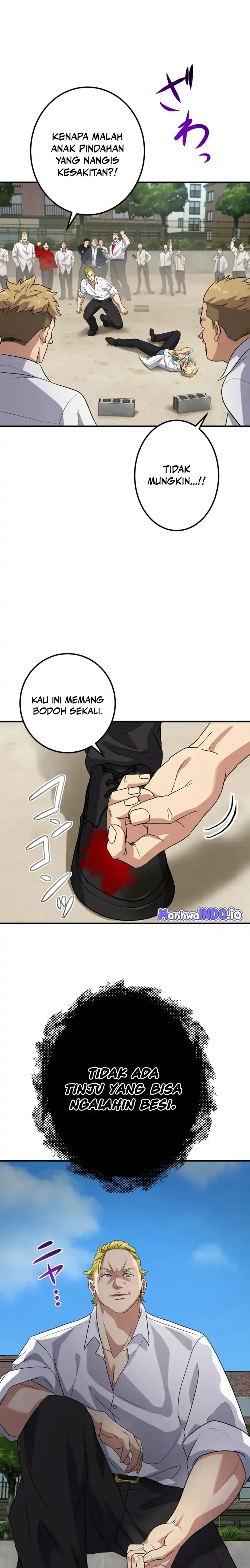 Zainin Tenkousei chapter 5 halaman 22