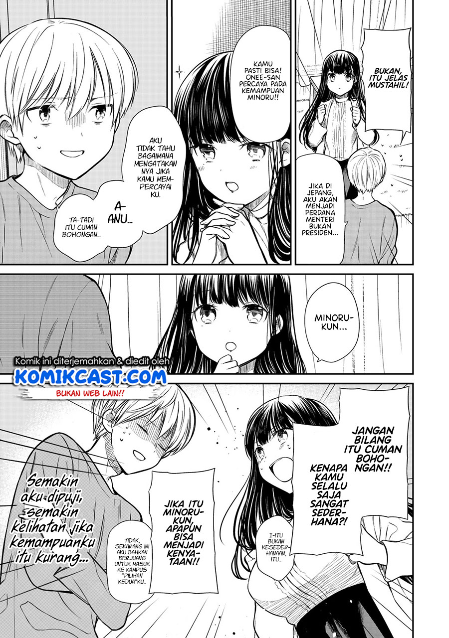 Danshi Koukousei wo Yashinaitai Onee-san no Hanashi chapter 202 halaman 4