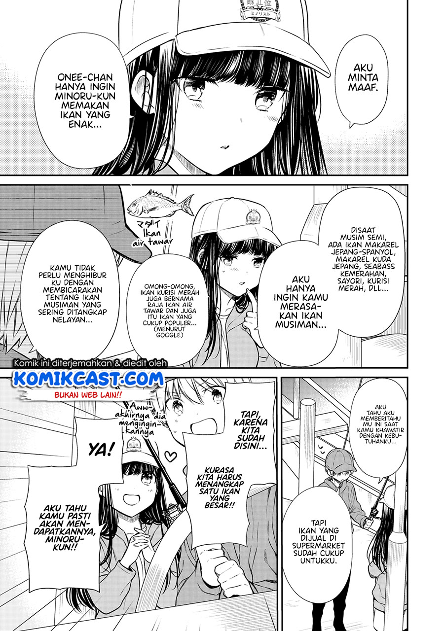 Danshi Koukousei wo Yashinaitai Onee-san no Hanashi chapter 204 halaman 4