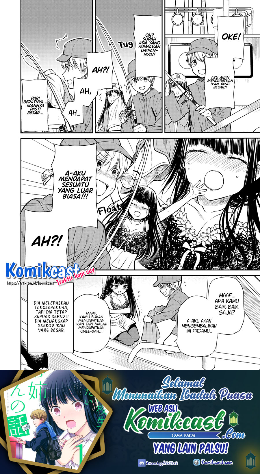 Danshi Koukousei wo Yashinaitai Onee-san no Hanashi chapter 204 halaman 5