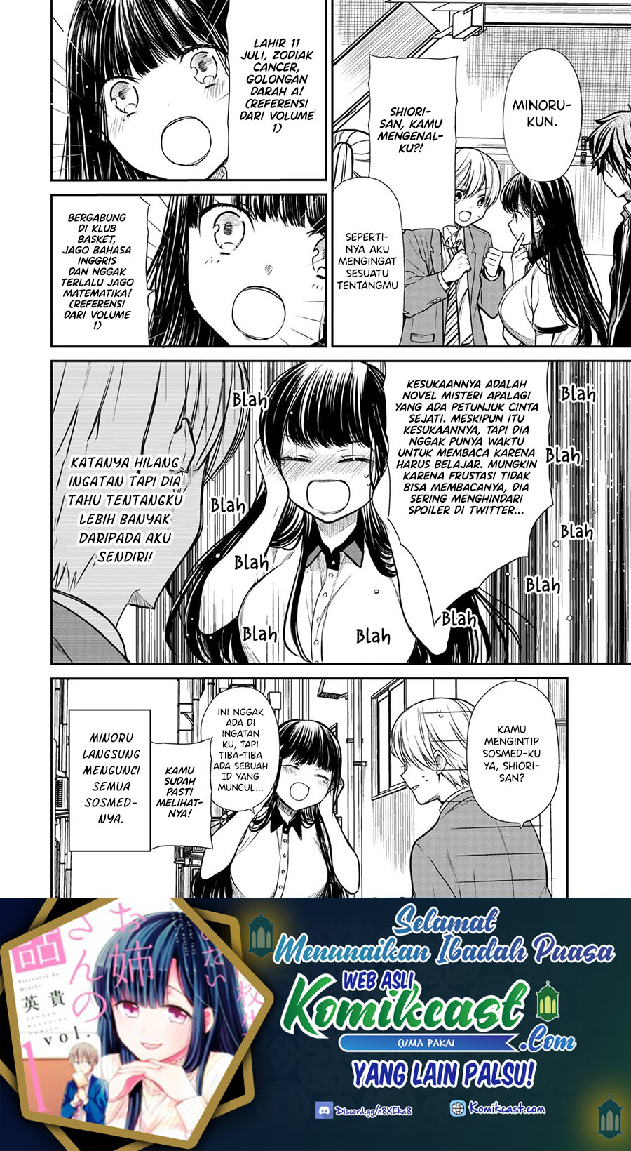Danshi Koukousei wo Yashinaitai Onee-san no Hanashi chapter 207 halaman 5