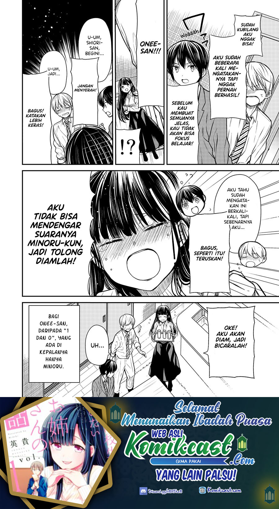Danshi Koukousei wo Yashinaitai Onee-san no Hanashi chapter 210 halaman 5