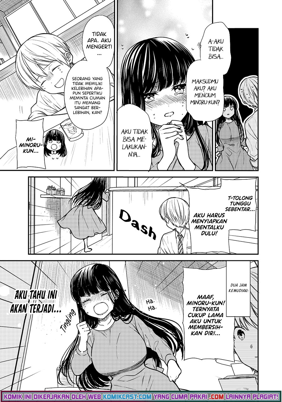 Danshi Koukousei wo Yashinaitai Onee-san no Hanashi chapter 216 halaman 4