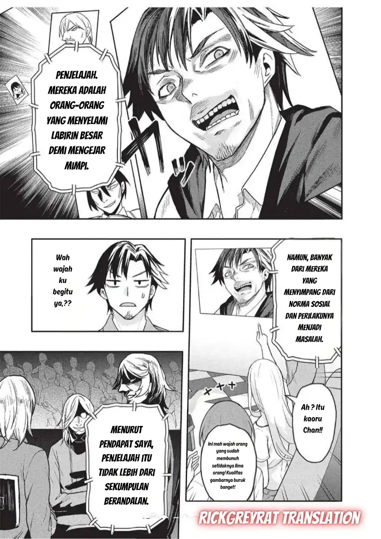 Gal to Dungeon to Shuukai Okure no Tansaku Eiyuutan ~Moto Legend Ima wa Wakeari tei Rank Tansakushana Ore ga, S-Kyuu Gal ni Natsukare Makutte Ikusei wo Makase Sareta~ chapter 7 halaman 18