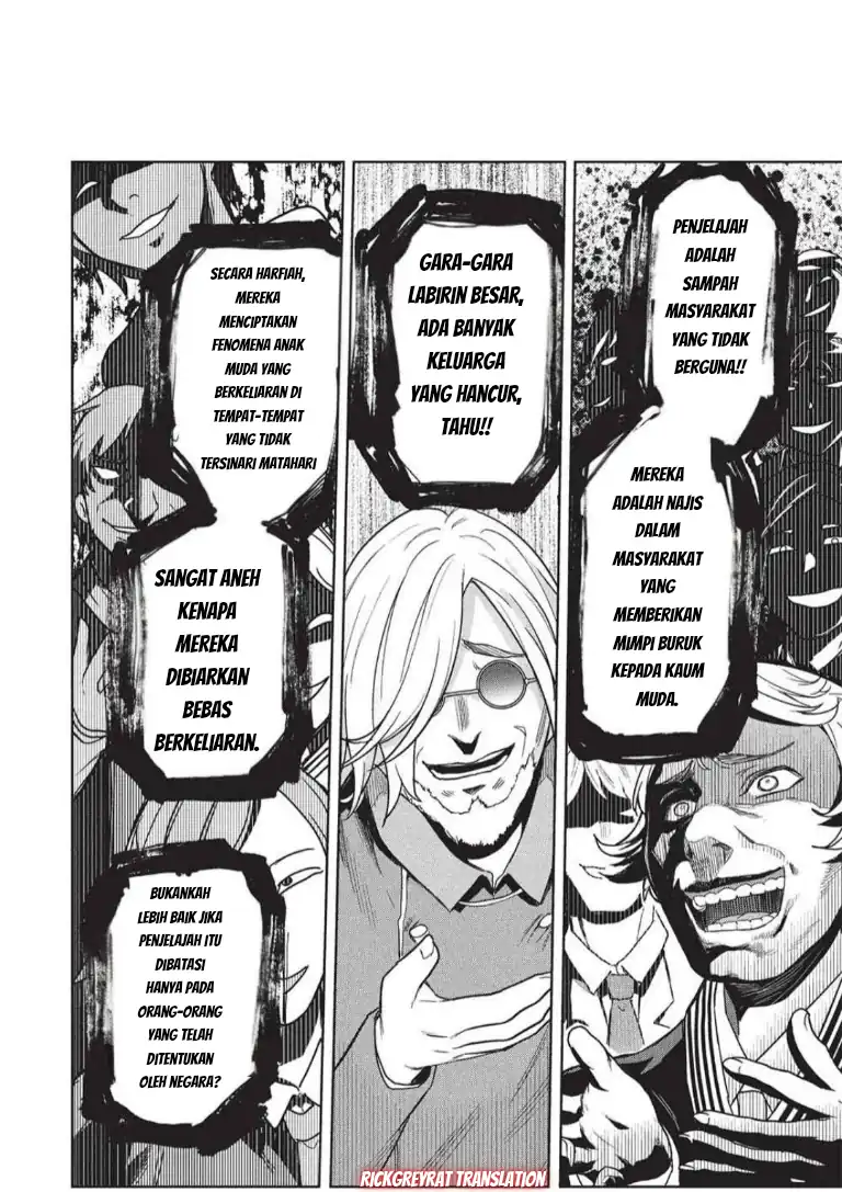 Gal to Dungeon to Shuukai Okure no Tansaku Eiyuutan ~Moto Legend Ima wa Wakeari tei Rank Tansakushana Ore ga, S-Kyuu Gal ni Natsukare Makutte Ikusei wo Makase Sareta~ chapter 7 halaman 19
