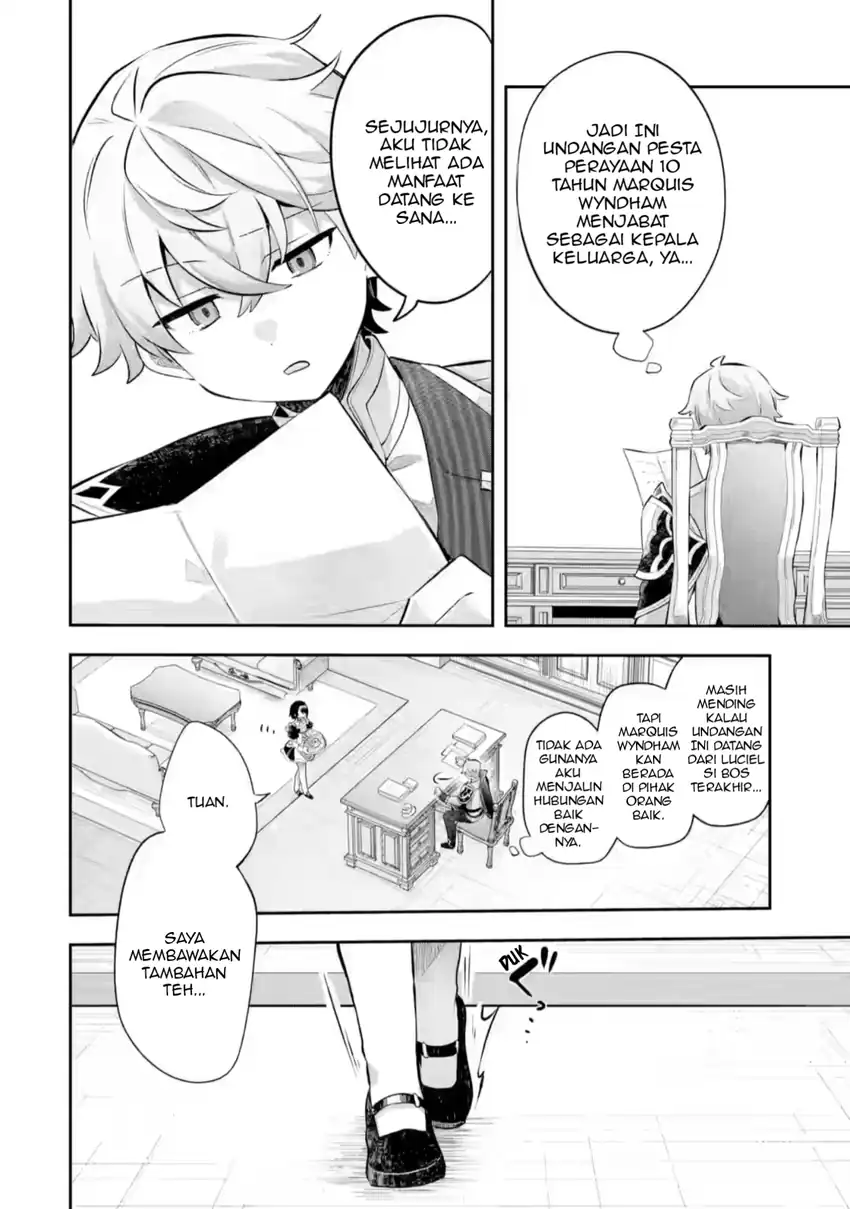 Game Sekai no mobu akuyaku ni tensei shita node Last bos wo mezashite mita chapter 5.1 halaman 7