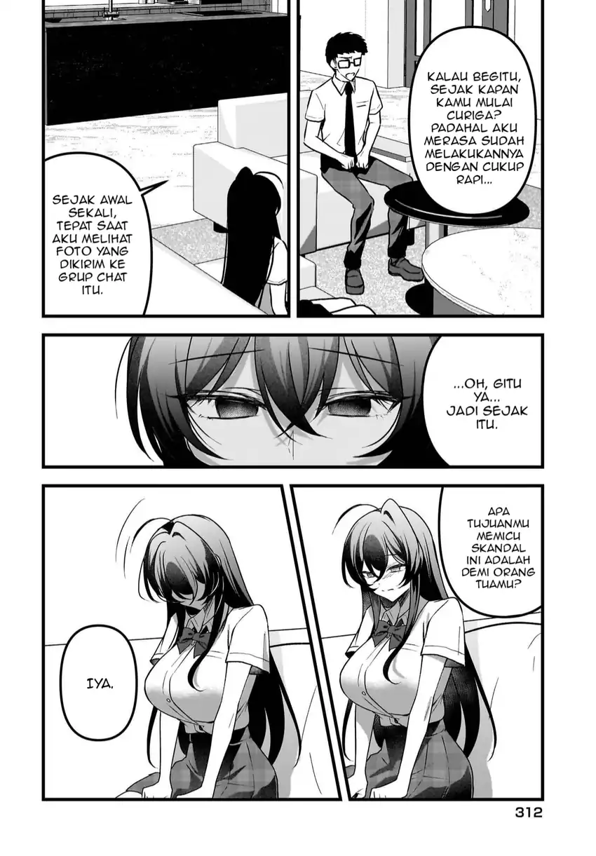 Gari Tsutomu-kun to Uraaka-san - Sanzan Osewa ni Natteiru Ero-kei Uraaka Joshi no Shoutai ga Kurasu no Idol Datta Ken chapter 13 halaman 11