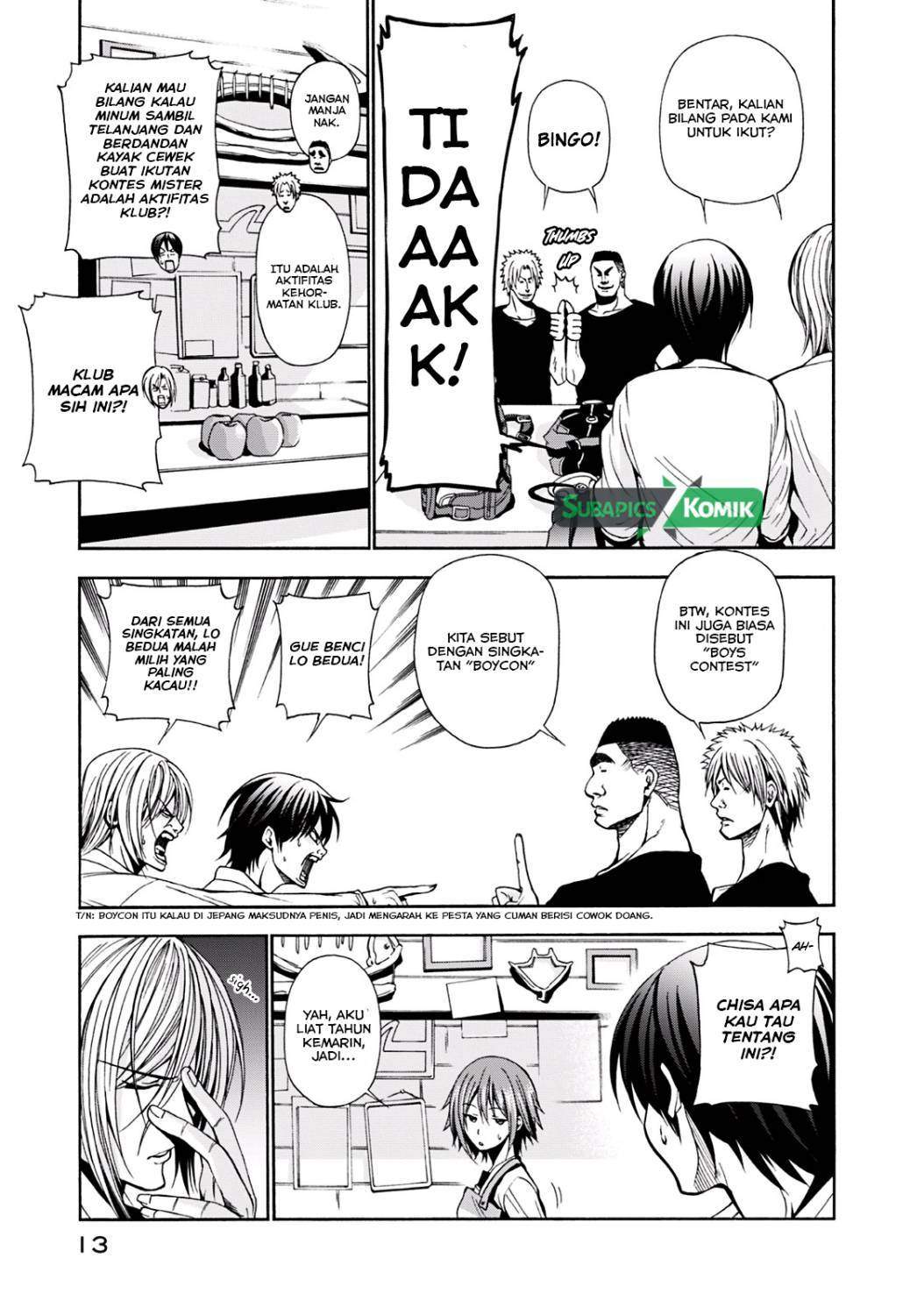 Grand Blue chapter 5 halaman 13
