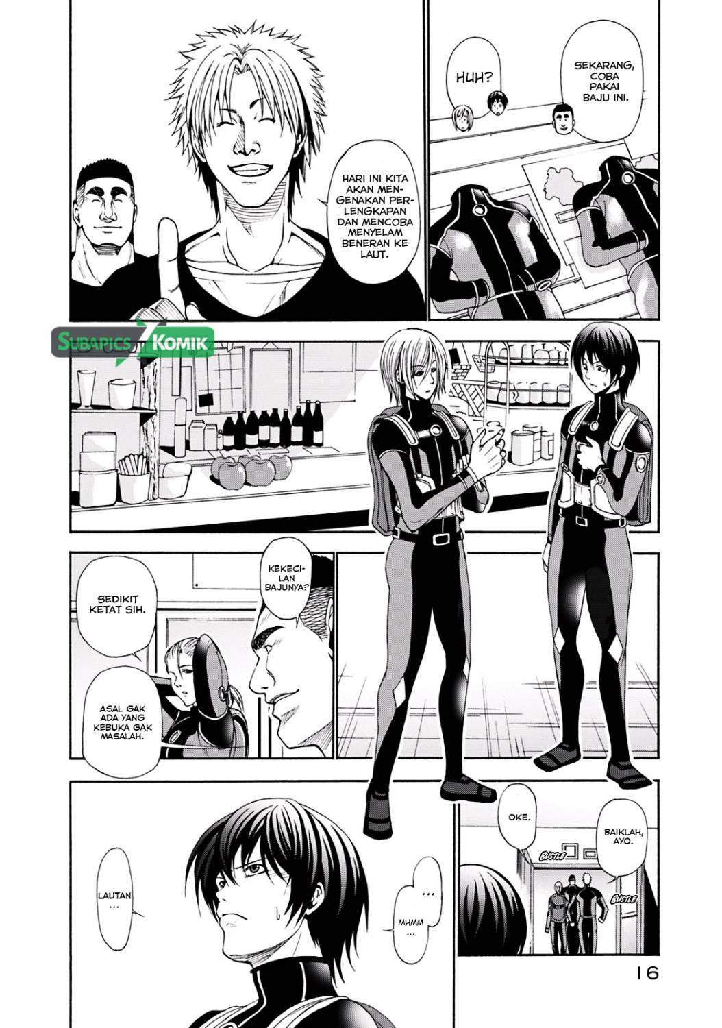 Grand Blue chapter 5 halaman 16