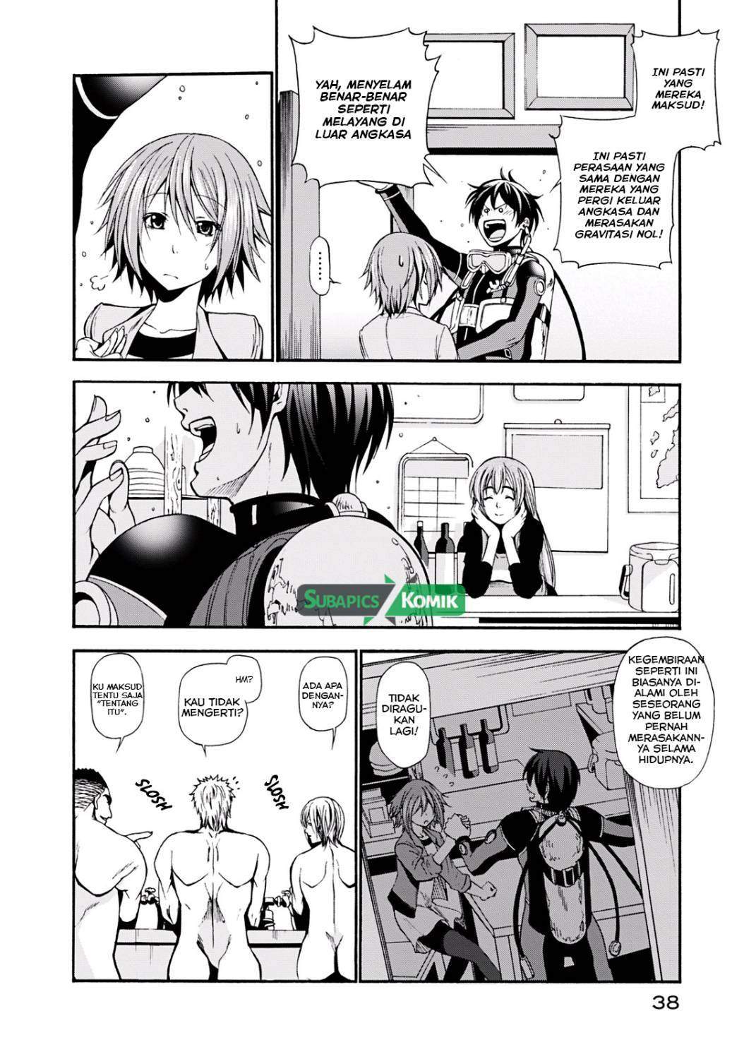 Grand Blue chapter 5 halaman 37
