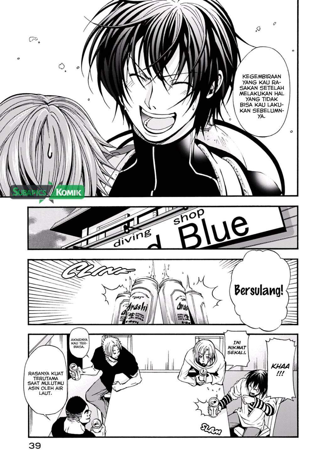 Grand Blue chapter 5 halaman 38