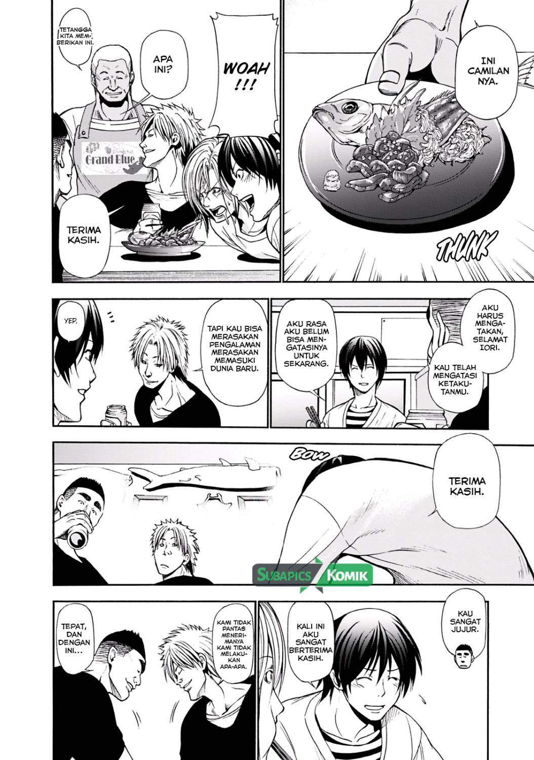 Grand Blue chapter 5 halaman 39